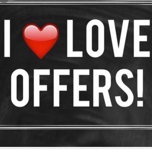 All reasonable offers are considered!